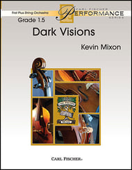 Dark Visions Orchestra Scores/Parts sheet music cover
